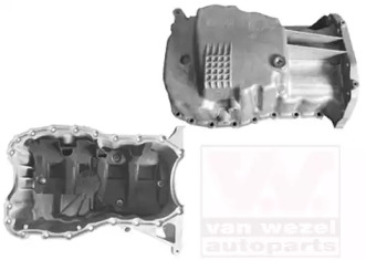 VAN WEZEL 4341073 -  Масляный поддон